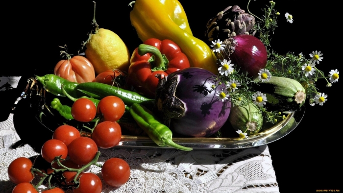 Красивые овощи