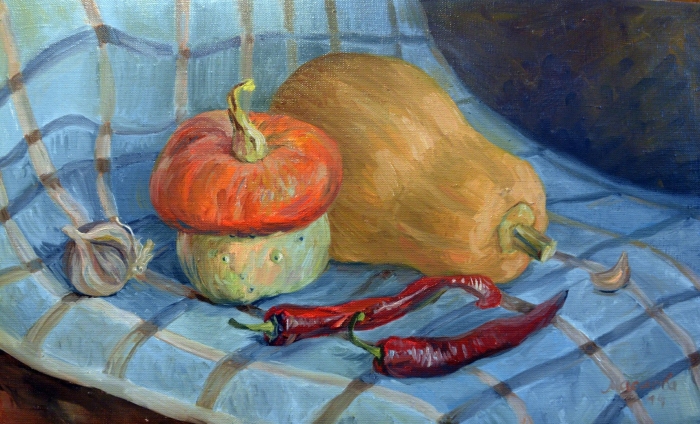 Натюрморт тыква