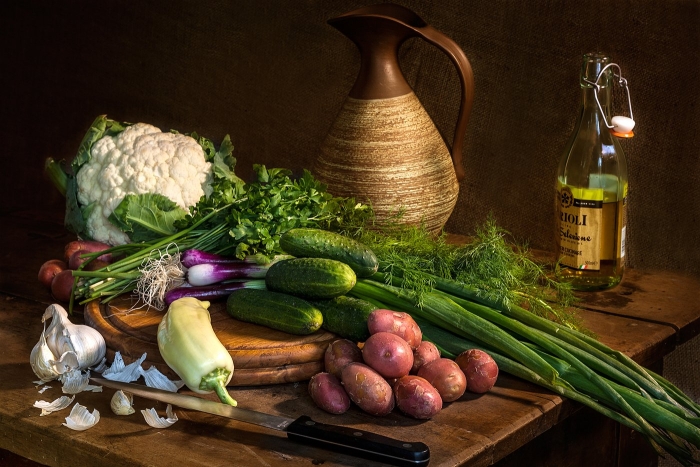 Овощной натюрморт