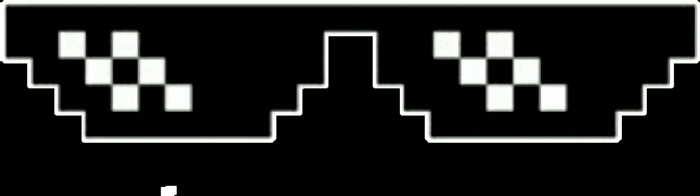 Крутые пиксельные очки