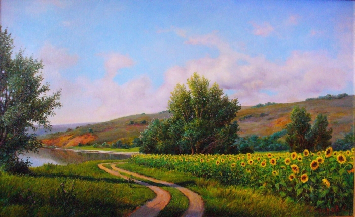 Живопись сидоров сергей пейзажи