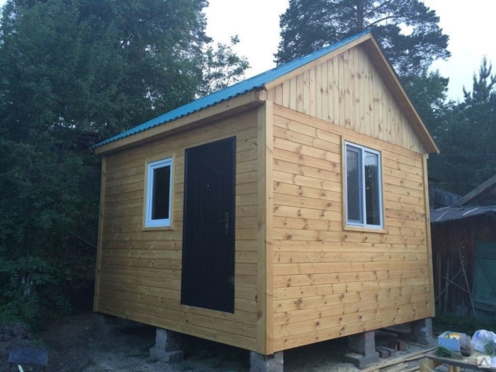 Дачный дом 4х4 каркасник