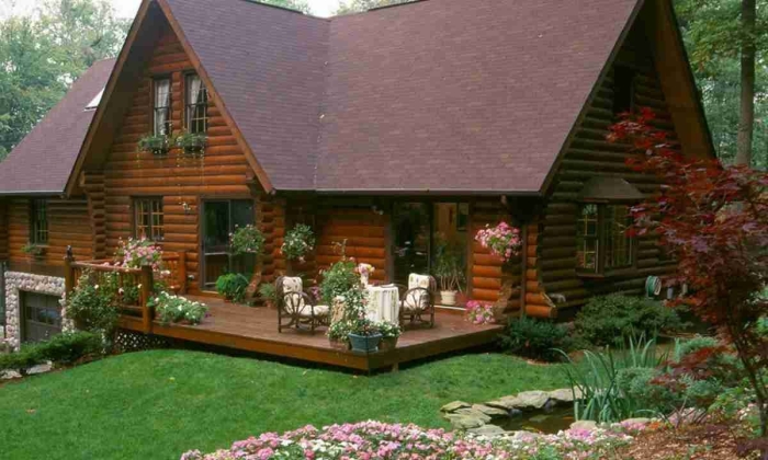 Деревянный домик мечты