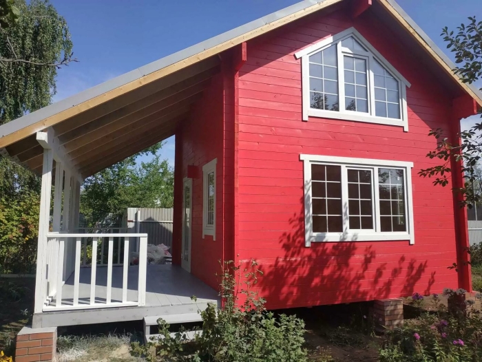 Цвет дачного домика