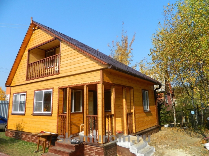 Пристройка к дачному домику