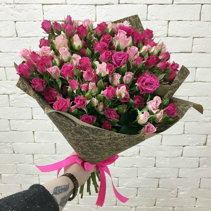 Букет с розами