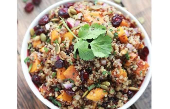 Киноа с тыквой
