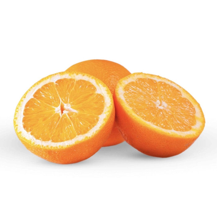 Апельсин на прозрачном фоне