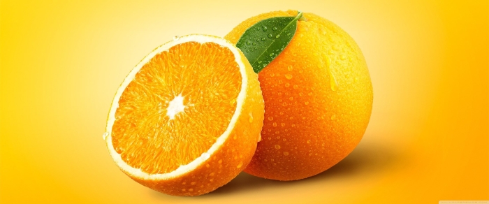 Апельсин фон