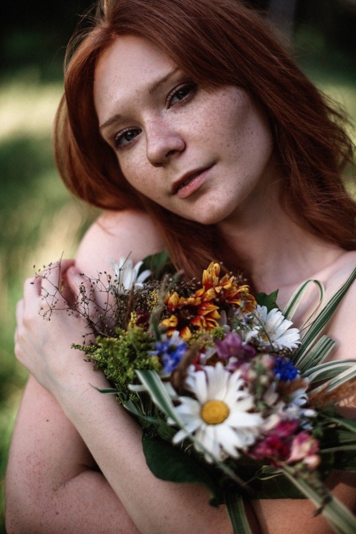 Цветы веснушки