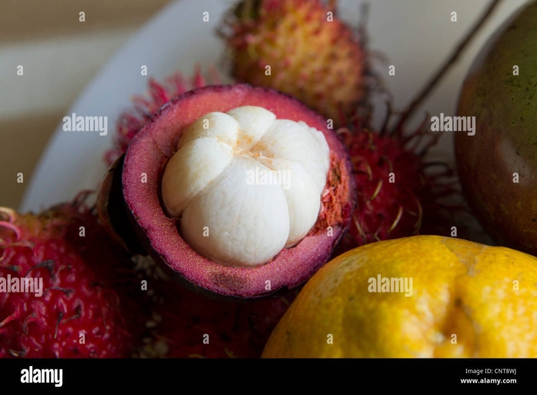 Мангостин фрукт косточки