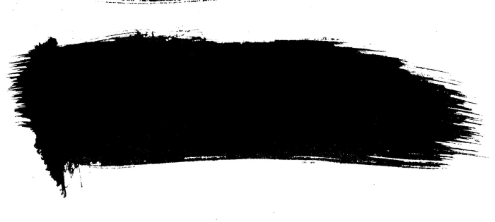 Черный мазок