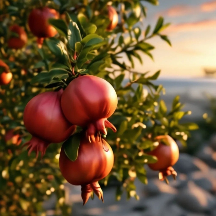 Дерево гранат