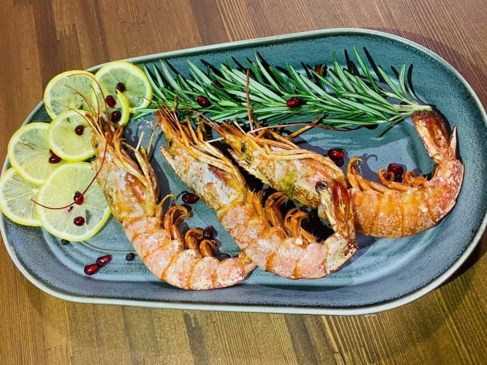 Лангустины на гриле