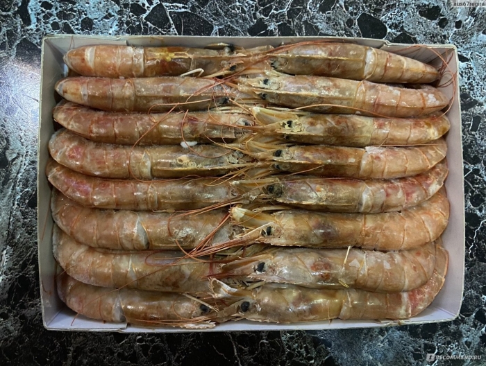 Креветки l1 лангустины
