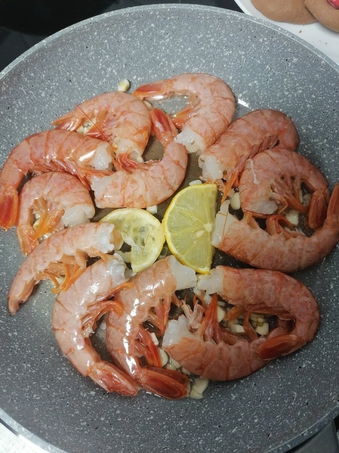 Жареные лангустины