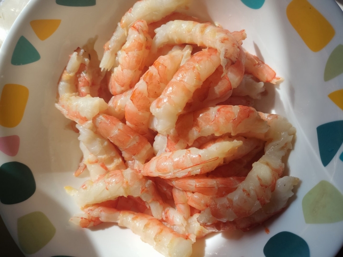 Креветка вареная