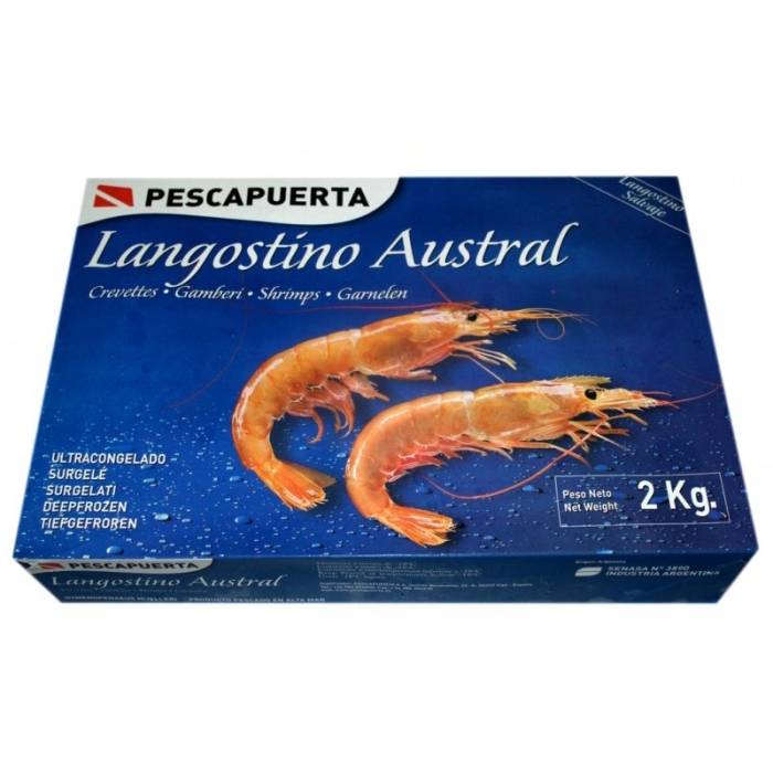 Креветки pescapuerta langostino austral 10/20