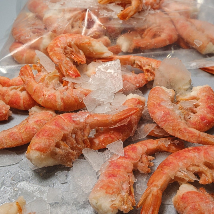 Лангустины и королевские креветки