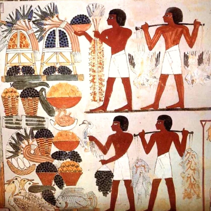 Еда египтян в древнем египте