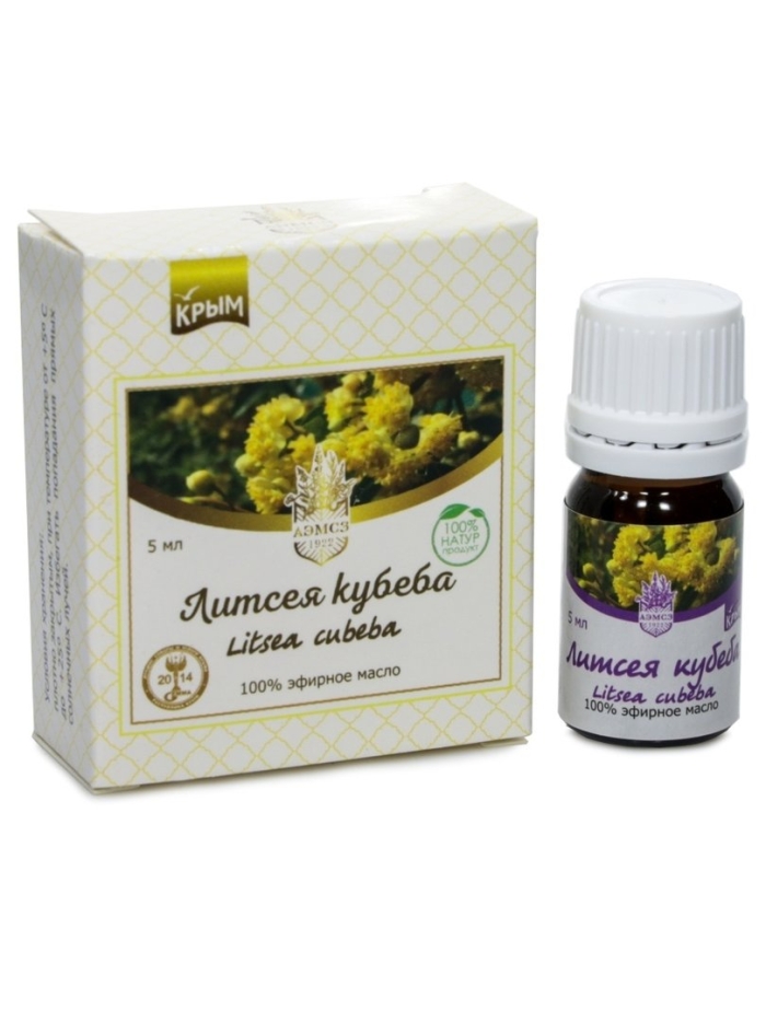 Эфирное масло литсея кубеба 5 мл