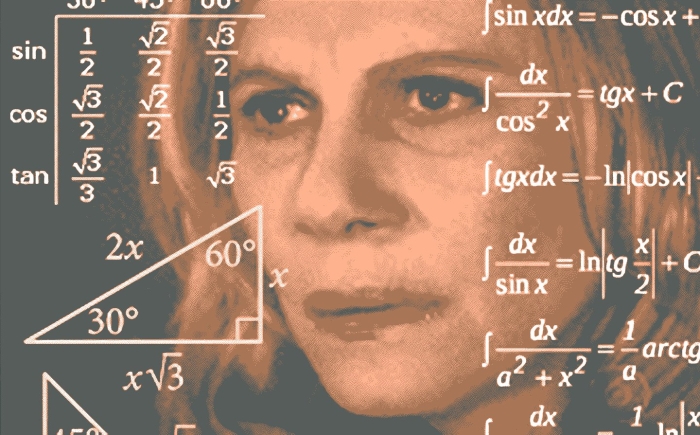 Женщина думает мем