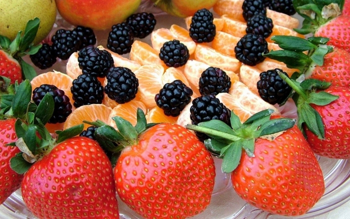 Красивые фрукты