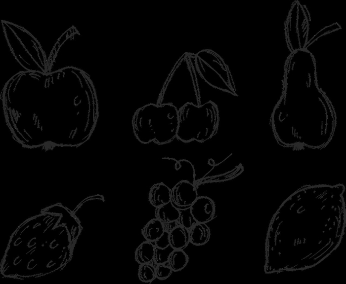 Рисунки овощей