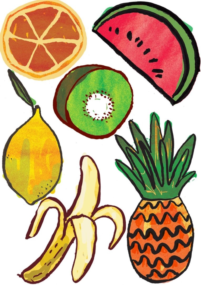 Фрукт рисунок