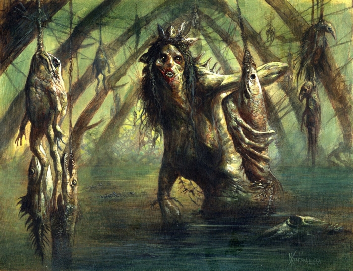 Кикимора болотная мифология