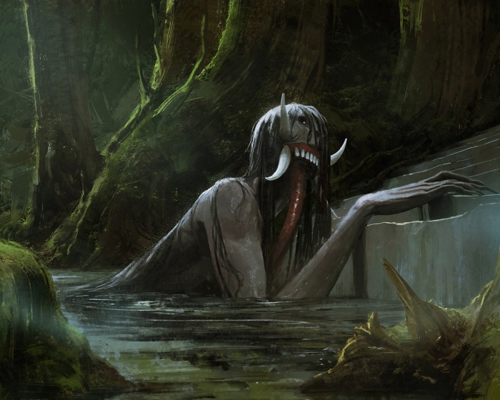 Зеленозубая дженни мифология