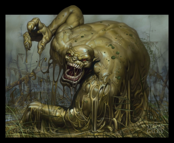 Болотное чудовище