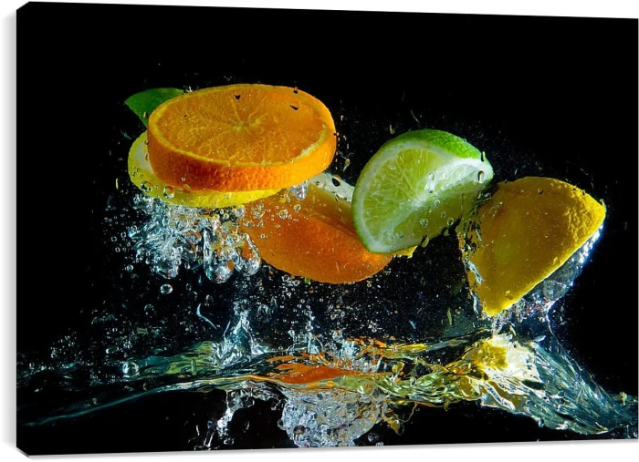 Апельсин в воде