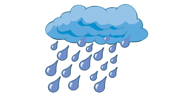 Рисунок дождь для детей