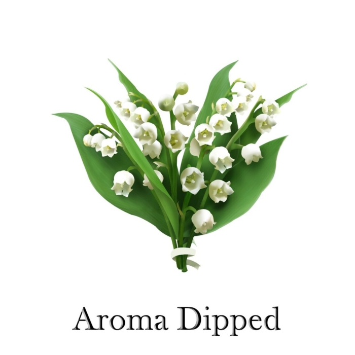 Ландыши на прозрачном фоне