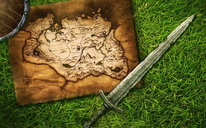 Скайрим карта