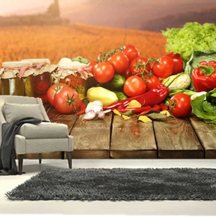 Свежие овощи