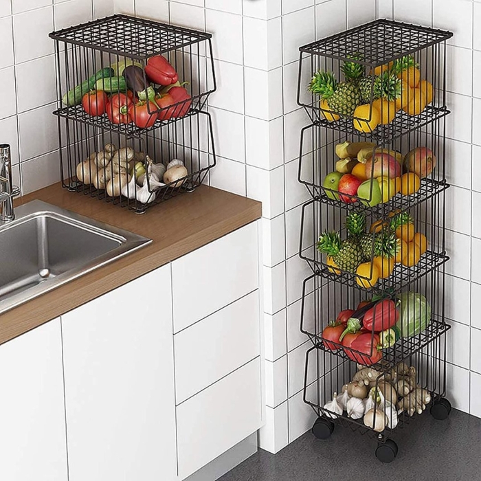 Этажерка для овощей на кухню