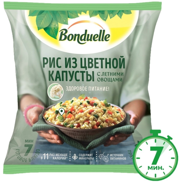 Смесь овощная bonduelle рис из цветной капусты с