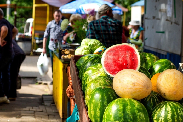 Арбуз и дыня