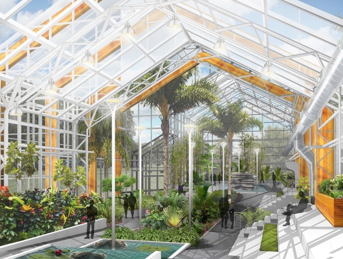 Большая оранжерея