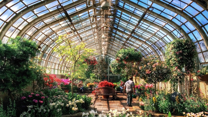 Небольшая оранжерея