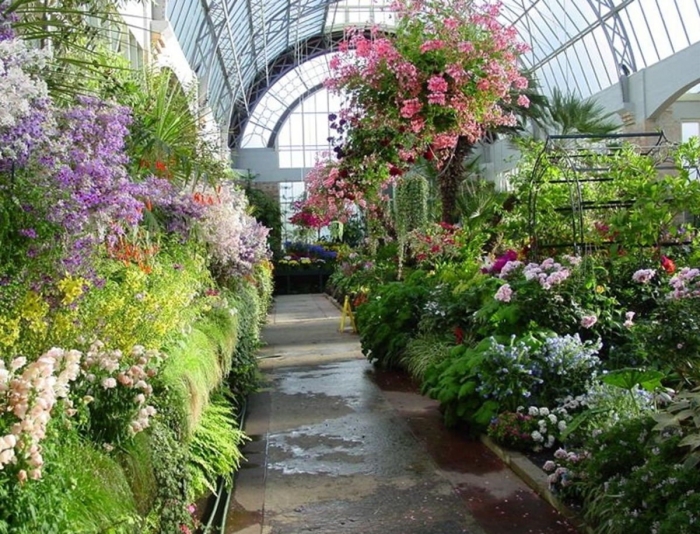 Зимний сад оранжерея пэкстон