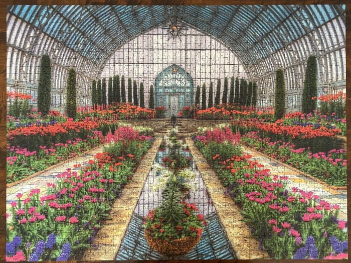 Оранжерея в ботаническом саду