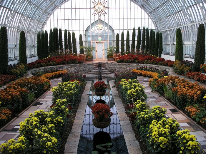 Оранжерея лонгвуд гарденс