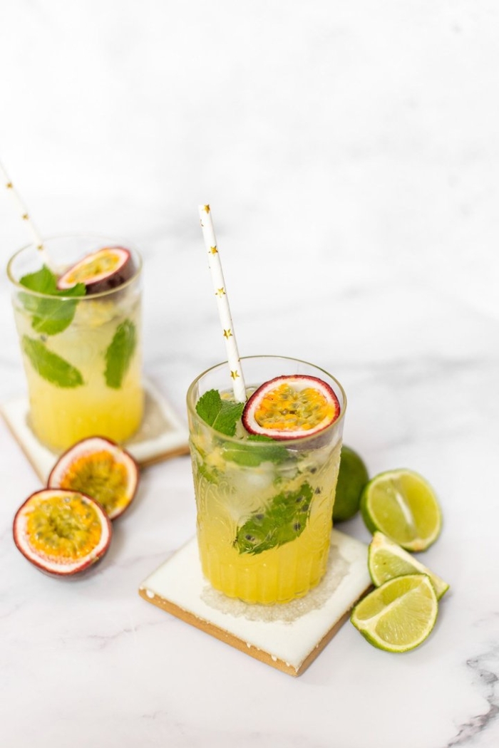 Passion fruit mojito