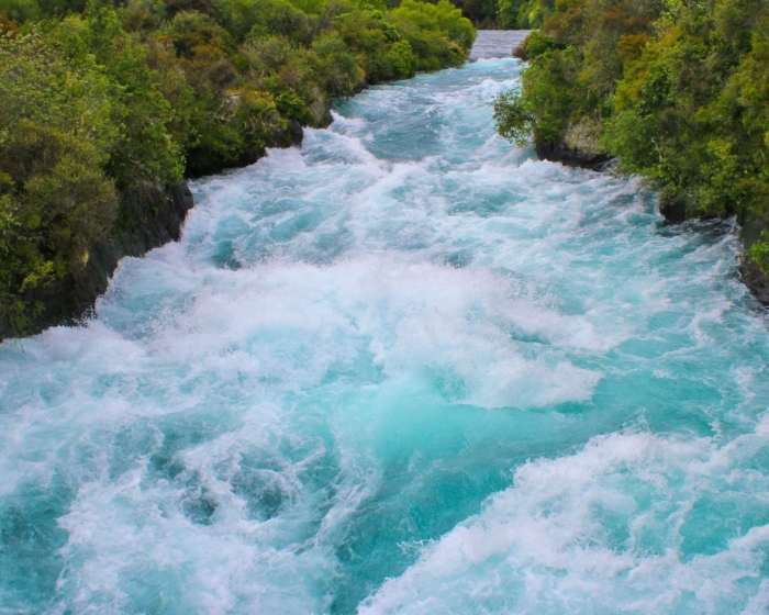 Природа новой зеландии река шотовер