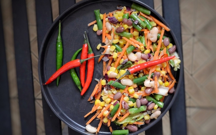 Салат с овощами