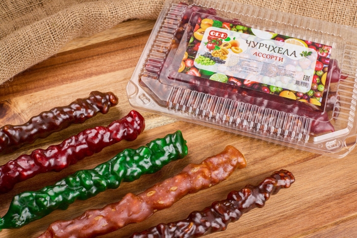 Чурчхела в упаковке