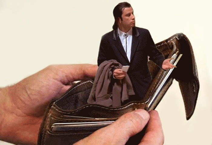 Пустой кошелек